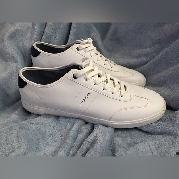 Tommy Hilfiger Other - Tommy Hilfiger Men's White and Black Sneakers